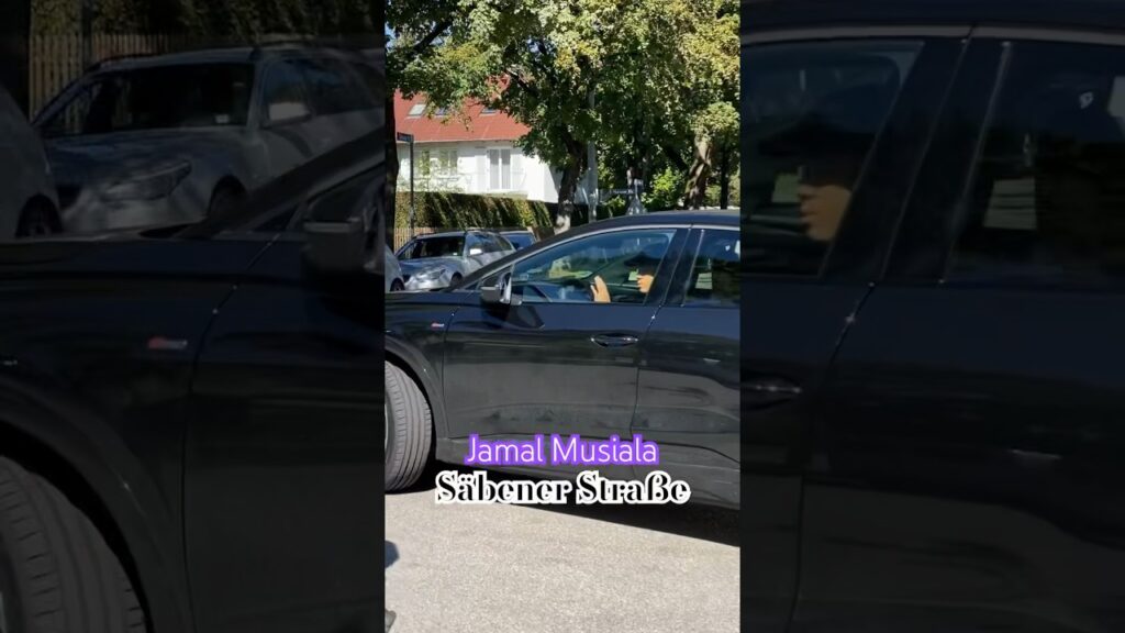 Jamal Musiala an Säbener Straße nach dem Training!