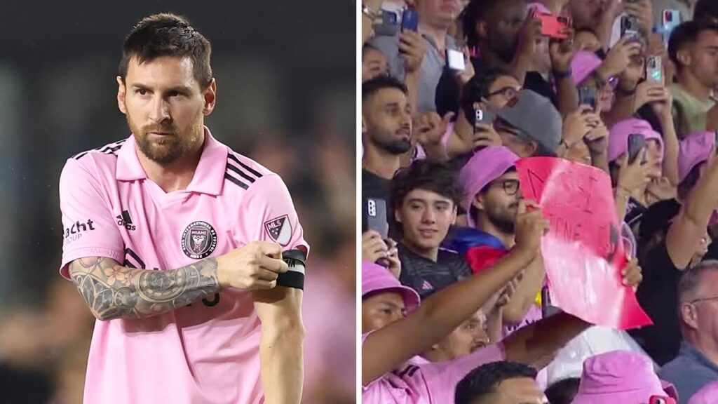 Miami crowd ERUPTS as Lionel Messi checks in vs. FC Cincinnati | ESPN FC