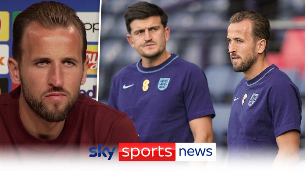 Harry Kane comes to the defence of Harry Maguire ahead of Bayern Munich vs Manchester United