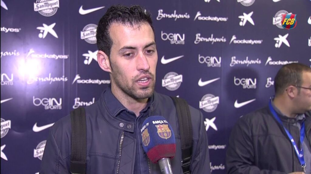 Busquets i Munir valoren la victòria contra el Màlaga