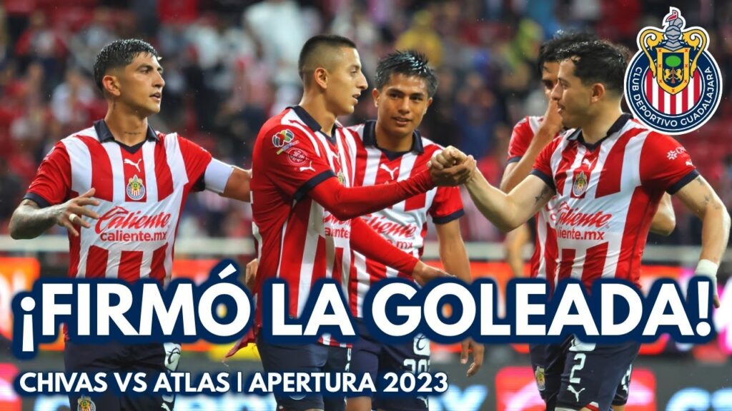 ¡LLEGÓ EL 4TO! ¡GOOL DE ROBERTO ALVARADO! | CHIVAS VS ATLAS | JORNADA 12 | APERTURA 2023 | LIGA MX