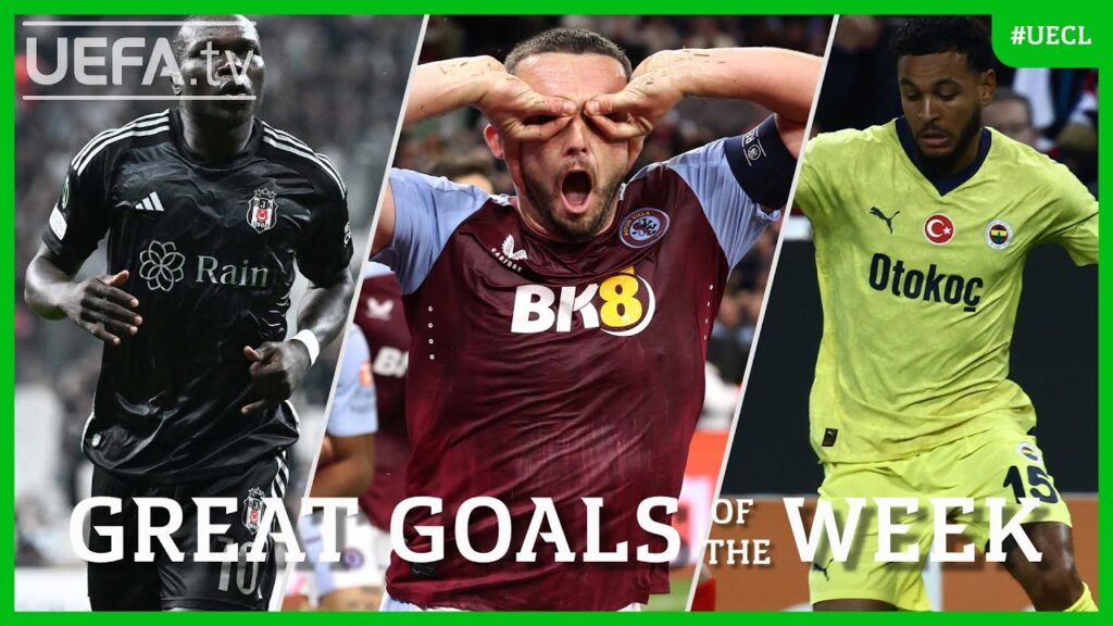#UECL Great Goals Matchday 2 | Aboubakar, McGinn, King...