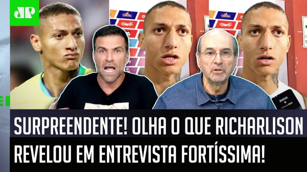 "Foi um DESABAFO FORTE do Richarlison, cara! ELE REVELOU que..." Entrevista PROVOCA DEBATE!