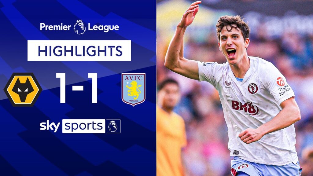 Points shared in dramatic West Midlands derby | Wolves 1-1 Aston Villa | EPL Highlights