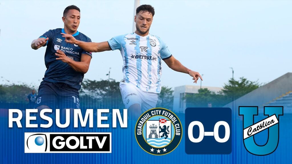 RESUMEN | Guayaquil City 0-0 U. Católica | Fecha 2 - Fase 2 | LigaPro 2023