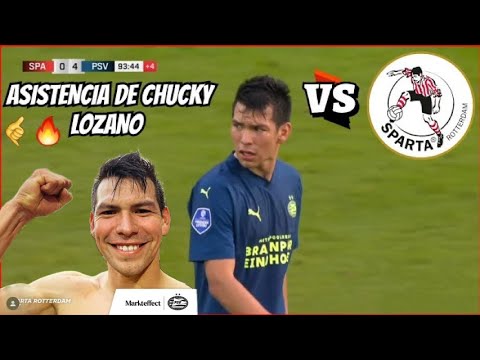 Hirving 'Chucky' Lozano vs Spaarta Rotterdam 🔵 !Asistencia de CHUCKY 🔥🤙 8.10.2023 Así jugó lozano