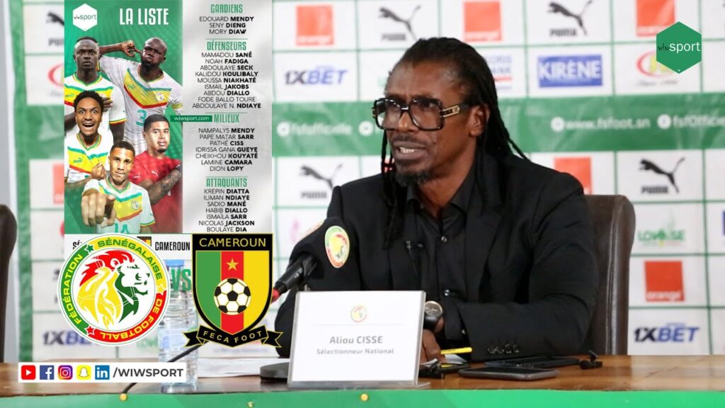 Sénégal vs Cameroun -  les réponses d’Aliou Cissé lors de la conférence de presse