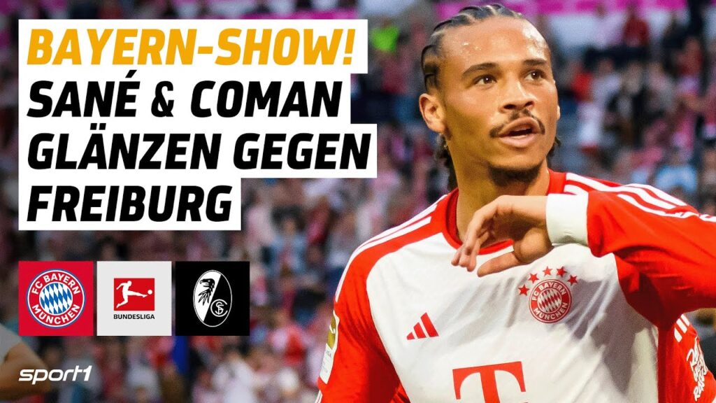 FC Bayern München - SC Freiburg | Bundesliga Tore und Highlights 7. Spieltag