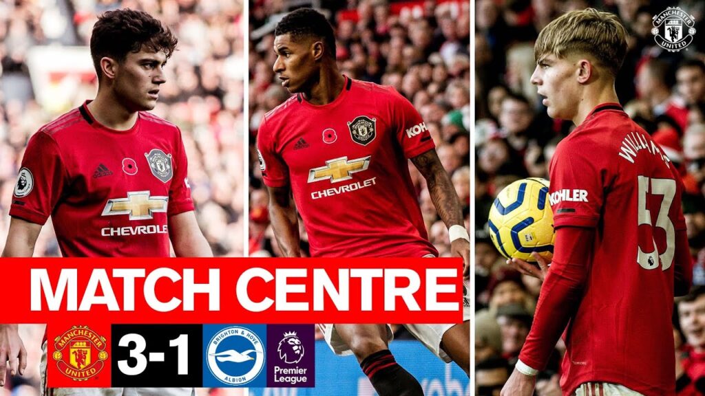 James, Williams & Rashford shine against Brighton | Match Centre | United 3-1 Brighton