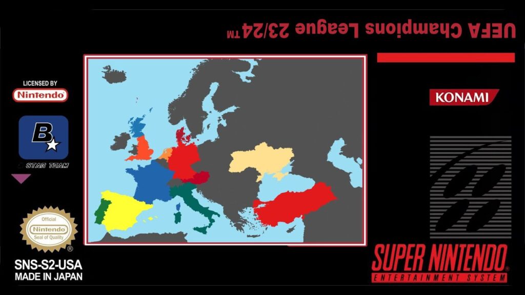 LIVE IMPERDÍVEL!!! LANÇAMENTO UEFA CHAMPIONS LEAGUE 23/24 ISS (SNES) ROM GRATUITA EM BREVE B. STAR