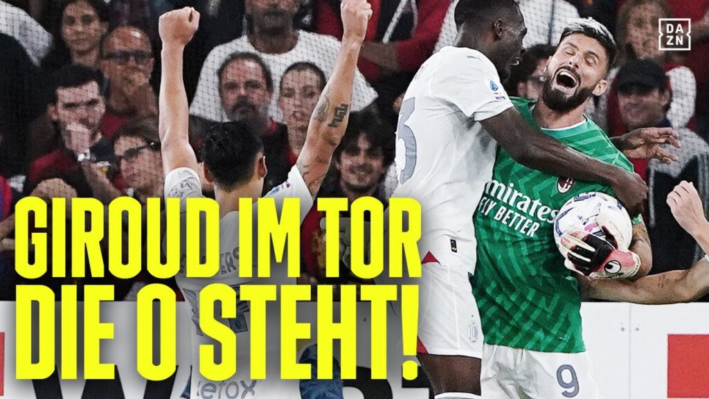 90+8: Giroud muss ins Tor, 90+13: Diese Parade 🤯