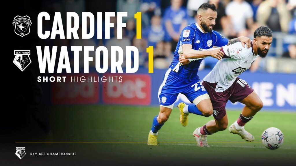 Cardiff City 1-1 Watford | Short Highlights