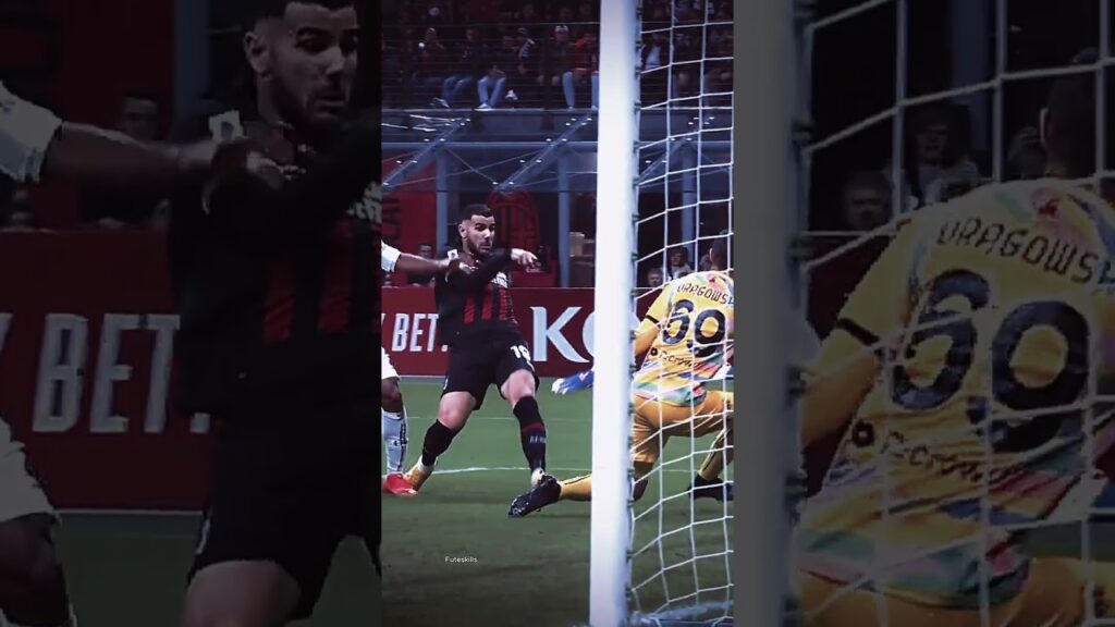 Auguri al miglior terzino del mondo THEO HERNANDEZ🔥♥️🖤 #youtubeshorts #acmilan #skills #goals