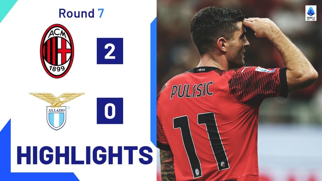 Milan-Lazio 2-0 | The Rossoneri triumph at San Siro: Goals & Highlights | Serie A 2023/24