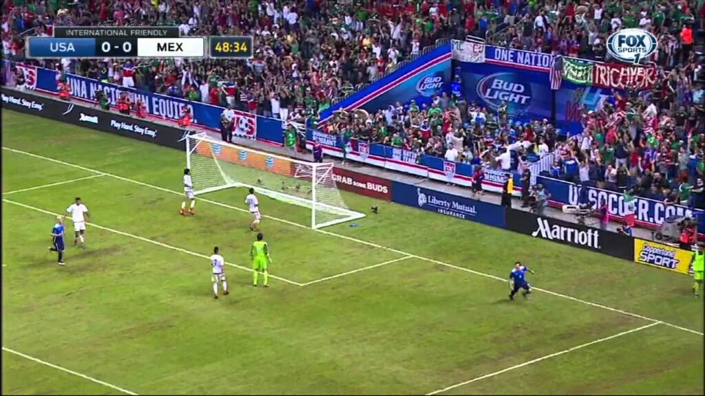 Jordan Morris scores goal for Team USA vs. Mexico