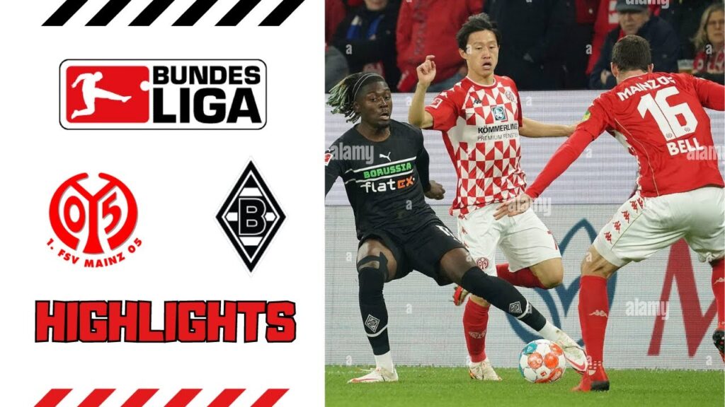 MAINZ 05 vs MONCHENGLADBACH HIGHLIGHTS BUNDESLIGA 2023