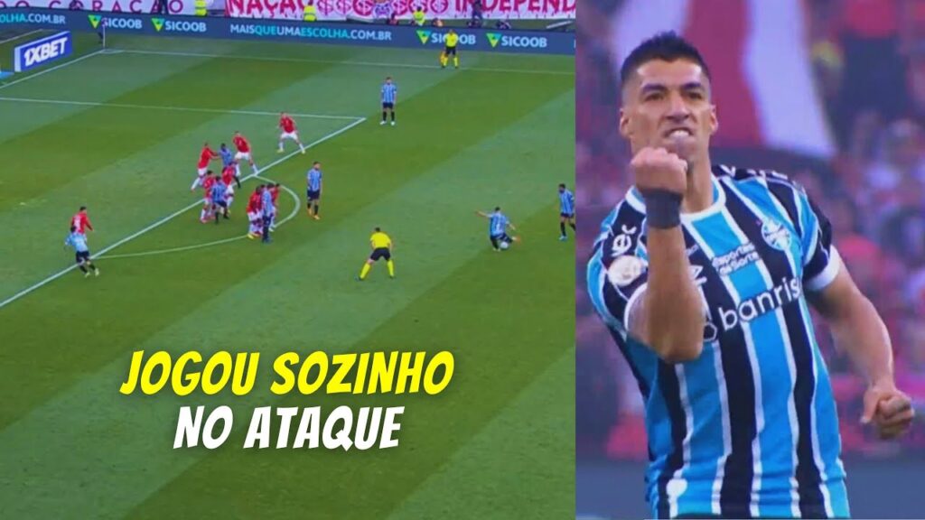 SUÁREZ MARCOU DE FALTA NO GRENAL 440 | Luis Suárez vs Internacional
