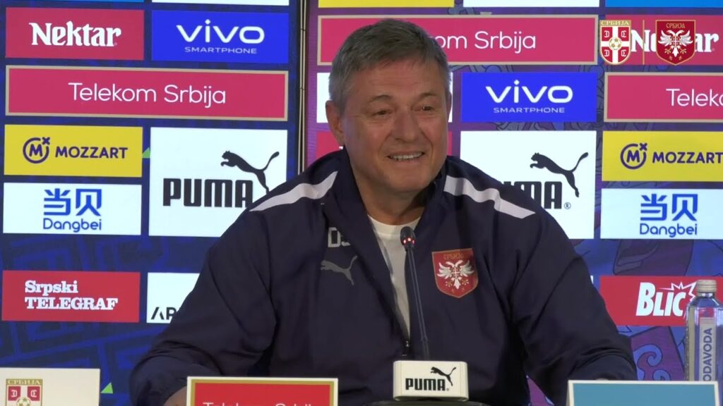 Selektor Dragan Stojković | Konferencija za medije (09. 10. 2023.)