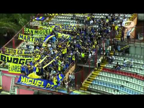 Boca 3 - Zamora 1 Golazo de Nicolás Colazo / Copa Libertadores 2015