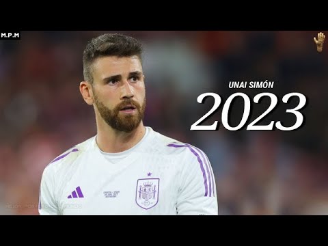 Unai Simón Mejores Atajadas 2023 • Atlhetic Club