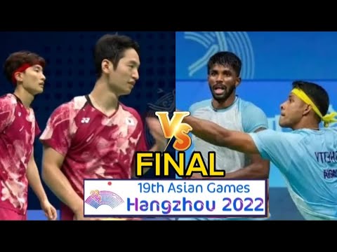 Choi Sol Gyu/Kim Won Ho (KOR) VS Rankireddy/Shetty (IND) | Final Badminton Asian Games 2022