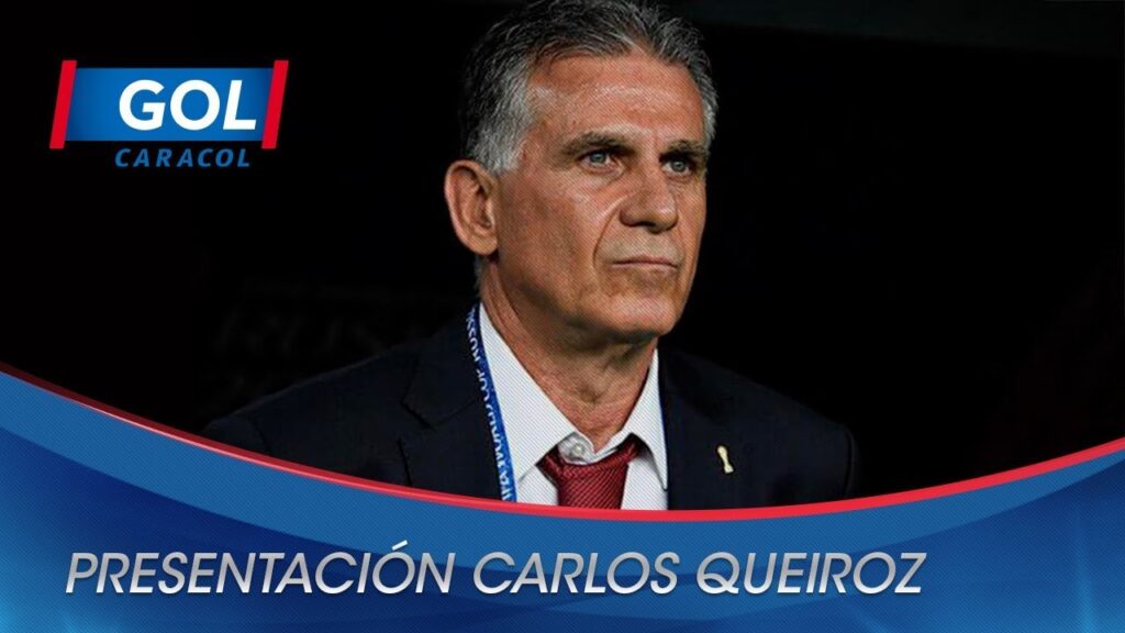 Presentación de Carlos Queiroz como nuevo técnico de la Selección Colombia