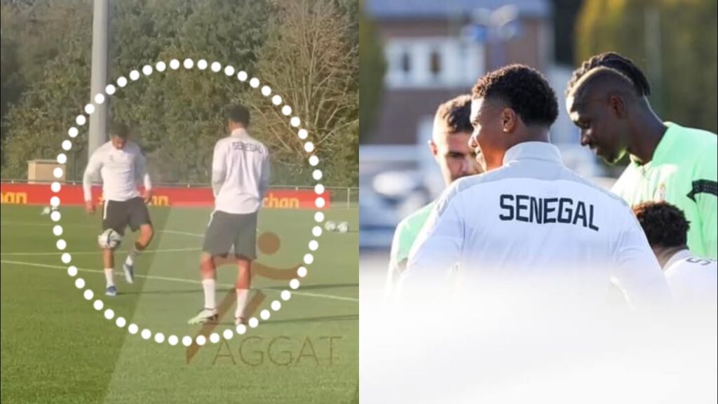 Regardez Iliman Ndiaye qui fait des gestes techniques exceptionnel avec Ismail Jakobs