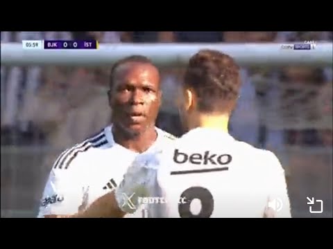 Vincent Aboubakar Goal,Besiktas vs Instanbulspor (1-0) All Goals and Extended Highlights
