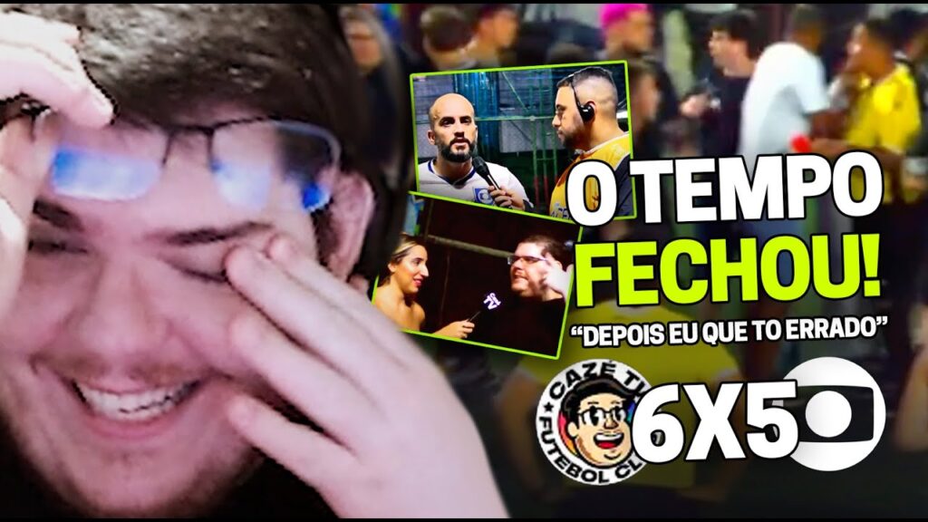 CASIMIRO REAGE: CAZÉ TV 6 X 5 GLOBO ION - SEMIFINAL DA COPA ACERJ 2023 | Cortes do Casimito