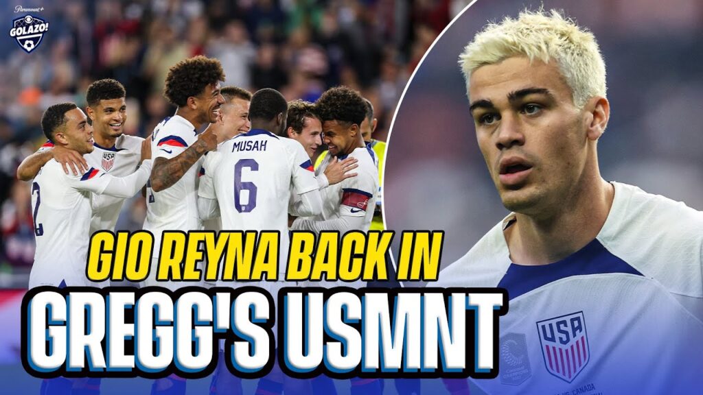 Gio Reyna returns to Gregg Berhalter's USMNT for the October camp