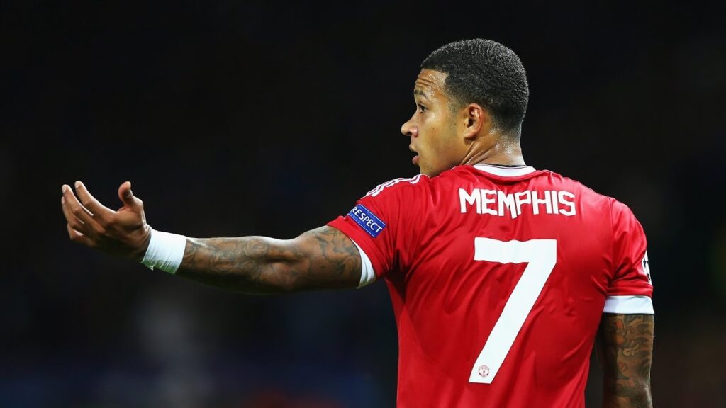 Memphis Depay • All Goals 8 For Manchester United