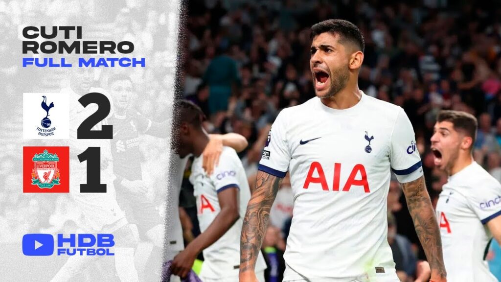 Cuti Romero vs Liverpool | El central vicecapitán del Tottenham que cada vez juega mejor