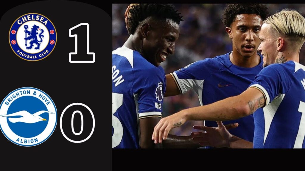 Chelsea vs Brighton 1:0   Full Goals  Highlight 2023 (Nicolas Jackson goal today)