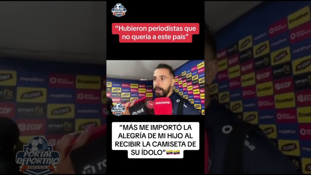 🇪🇨🥺 Hernán Galíndez se sincera: “La luché para ser ecuatoriano”