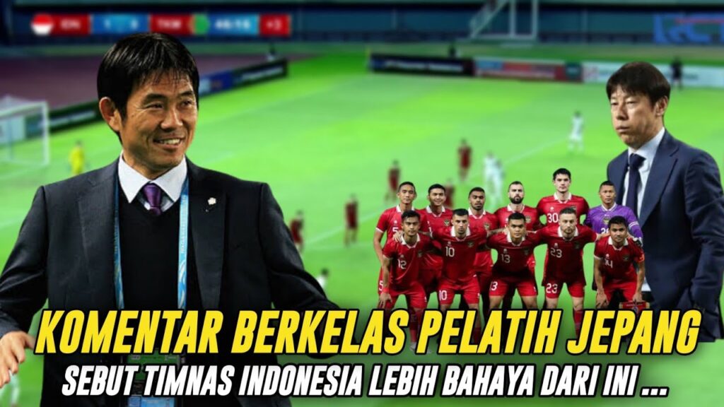 🔴 BIKIN BANGGA - Pernyataan Berkelas Pelatih Jepang Hajime Moriyasu sebut Timnas Indonesia begini..