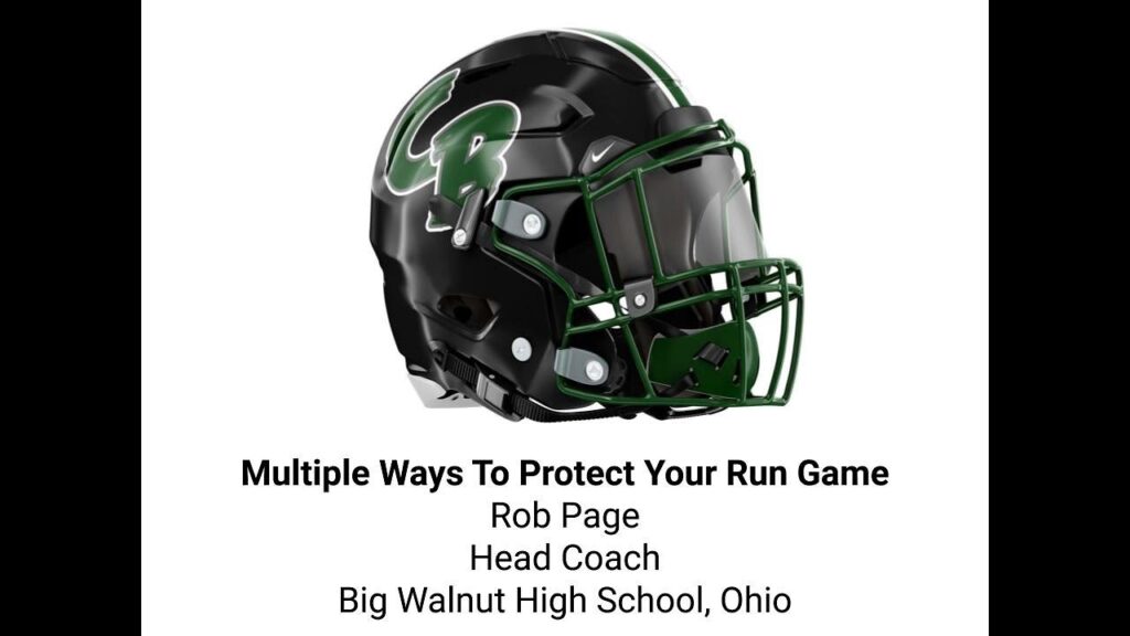 Multiple Ways To Protect Your Run Game - Rob Page - Big Walnut HS (OH)