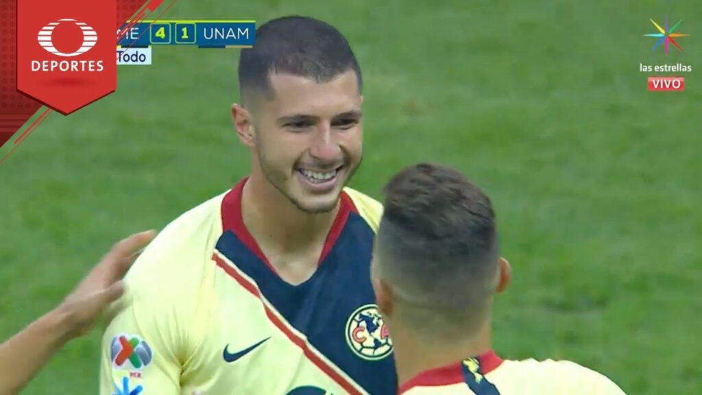 Gol de Guido Rodríguez | América 4  - 1 Pumas | Apertura 2018 - Semifinal | Televisa Deportes