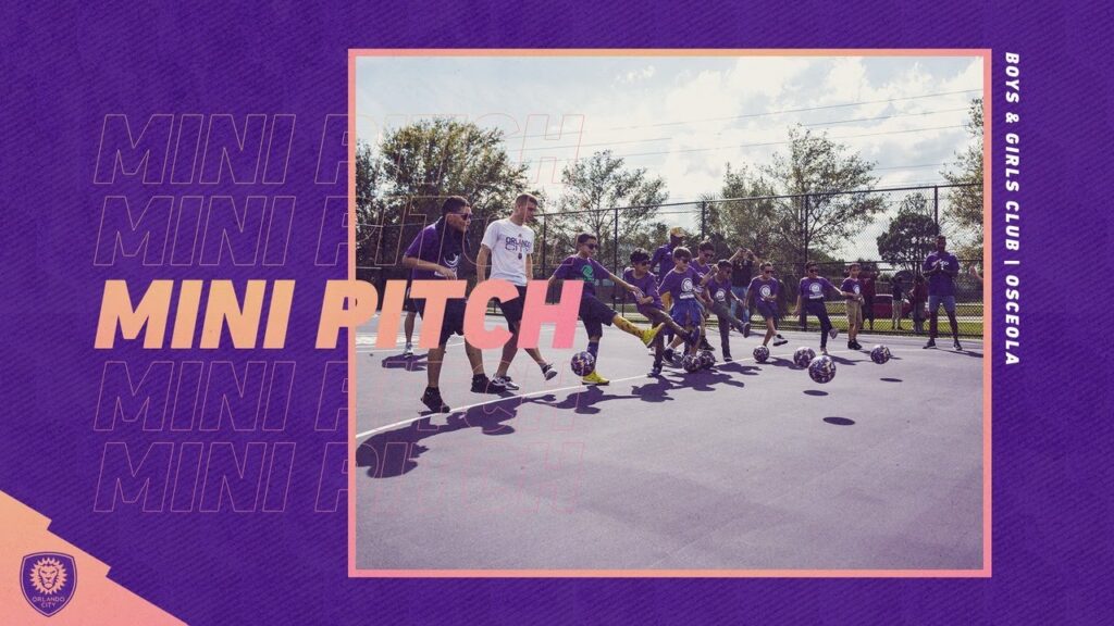Orlando City Foundation Opens Mini Pitch in Osceola