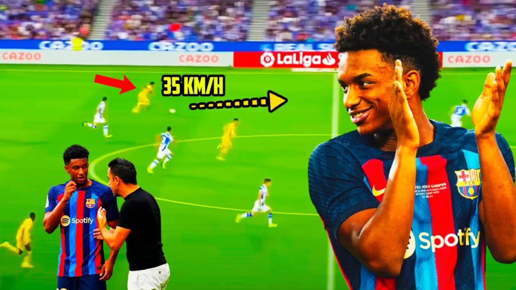 This is how XAVI created a NEW MONSTER! ALEJANDRO BALDE is the new star of BARCELONA!