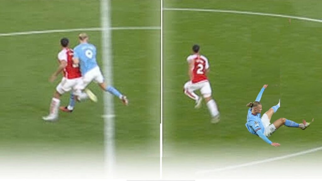 William Saliba Is The Owner Of Erling Halland!