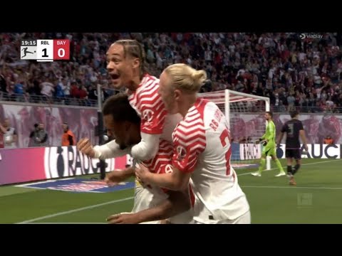 Lois Openda Goal, RB Leipzig vs Bayern Munich 2-2 | All Goals and Extended Highlights.