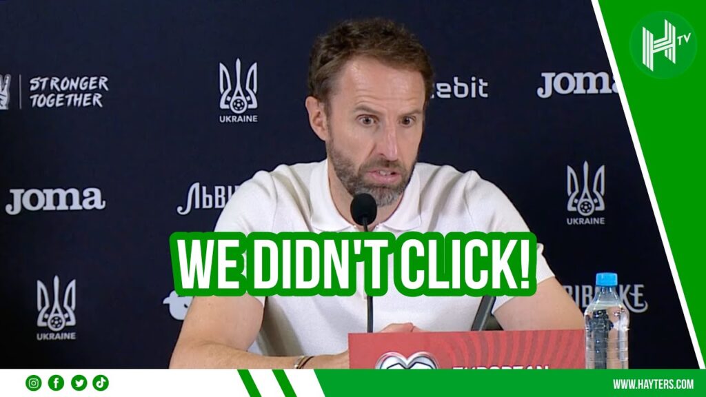 We didn't CLICK today! | Ukraine 1-1 England | Gareth Southgate