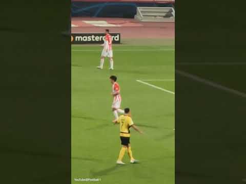 레드스타 vs 영보이즈 챔피언스리그 경기에 참석한 황인범 In-Beom Hwang at the Red Star vs Young Boys Champions League