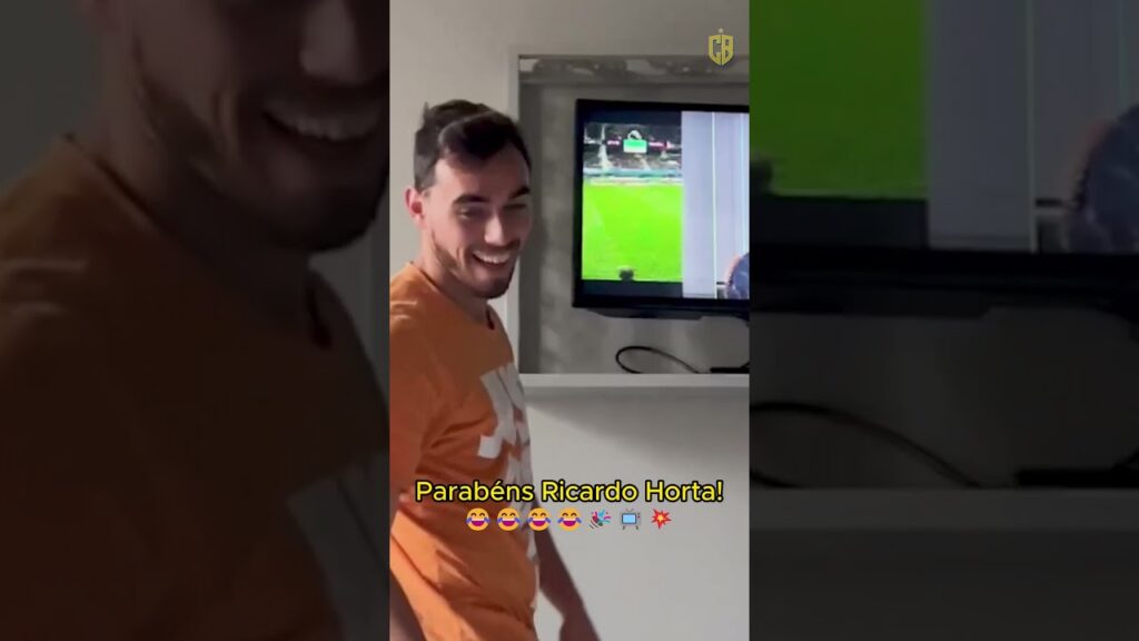RICARDO HORTA ESTÁ DE PARABÉNS 🎉😂📺💥 #SHORTS