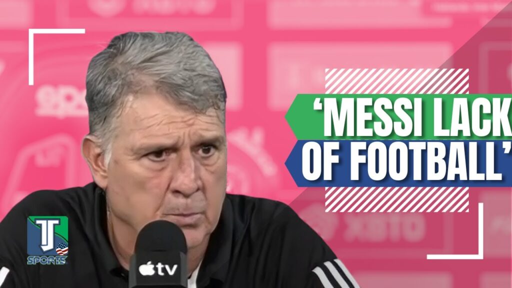 Gerardo Martino EXPLAINS WHY Lionel Messi WAS NOT A STARTER for Inter Miami against FC Cincinnati