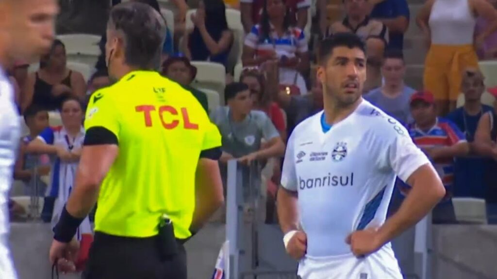 CRAQUE URUGUAIO MARCOU O GOL DE EMPATE | Luis Suárez vs Fortaleza