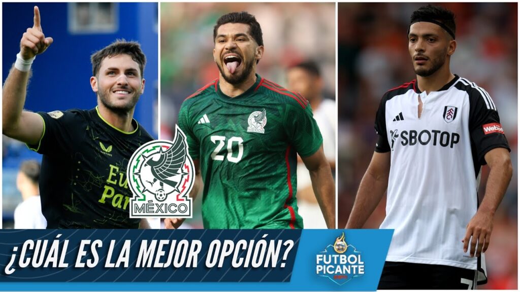 SELECCIÓN MEXICANA Santi Giménez es el ELEGIDO. Ni Raúl Jiménez. Ni Henry Martin.  | Futbol Picante