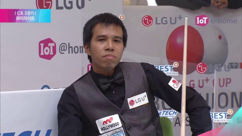 [당구-Billiard] Trần Quyết Chiến vs Cho Myung-woo | 2016 LG U+ Cup 3 Cushion Masters