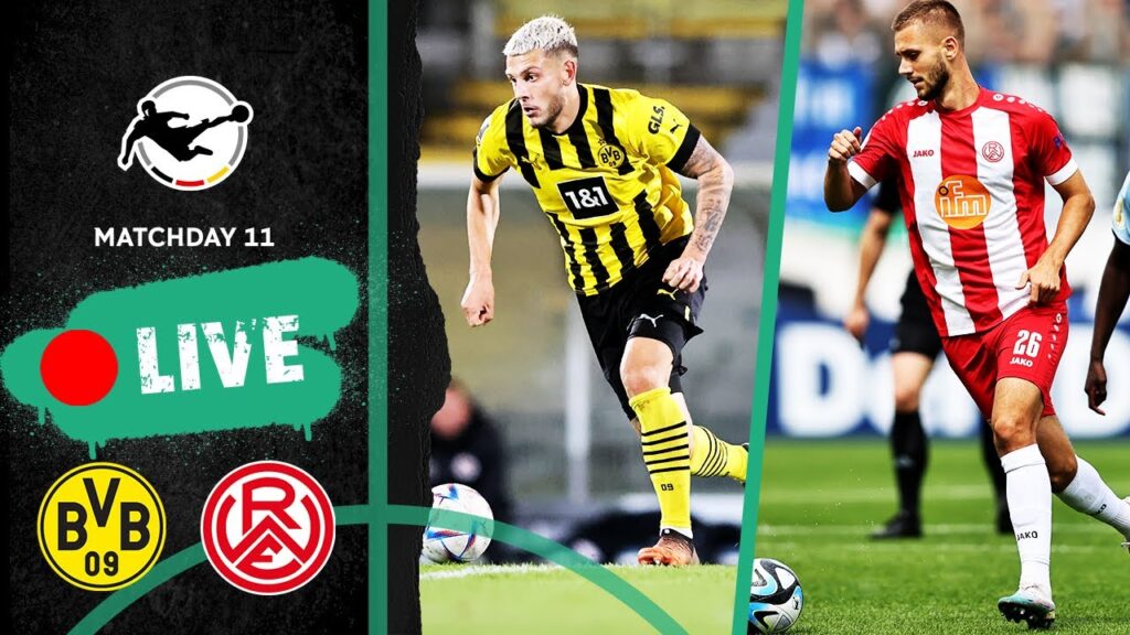 LIVE 🔴 Borussia Dortmund II vs. Rot-Weiss Essen | Full Game | 3rd Division 2023/24
