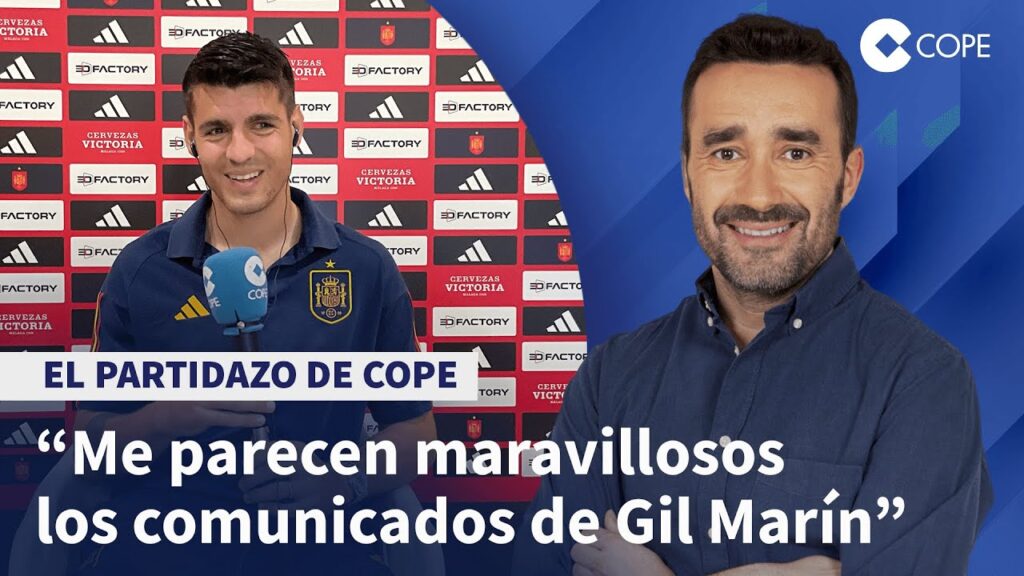 Álvaro Morata: "Por supuesto que podemos ganar La Liga" | El Partidazo de COPE